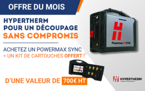 Lire la suite à propos de l’article OFFRE HYPERTHERM : Un kit de cartouches offert